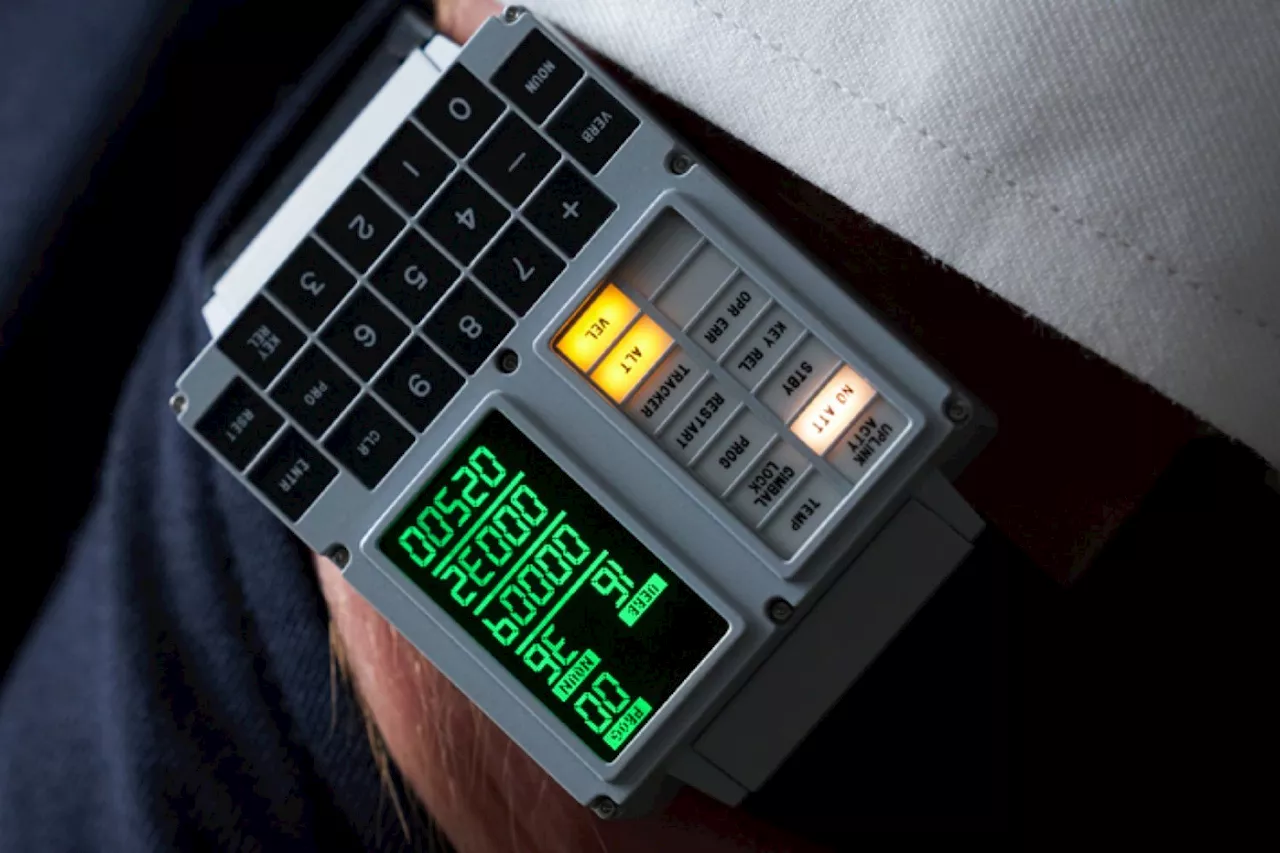 DSKY Moonwatch: A Wearable Replica of the Apollo Guidance Computer