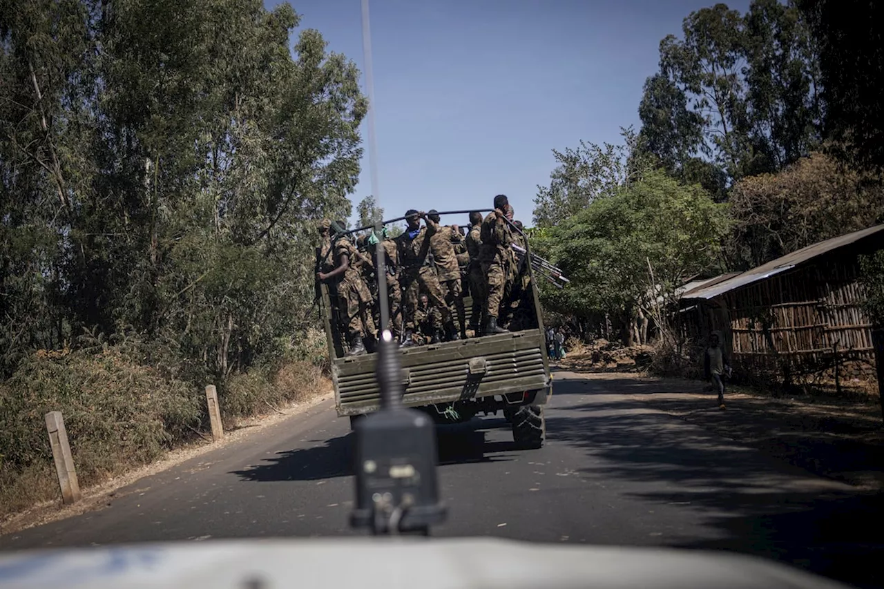 Soccer Stadium Turned War Zone in Ethiopia