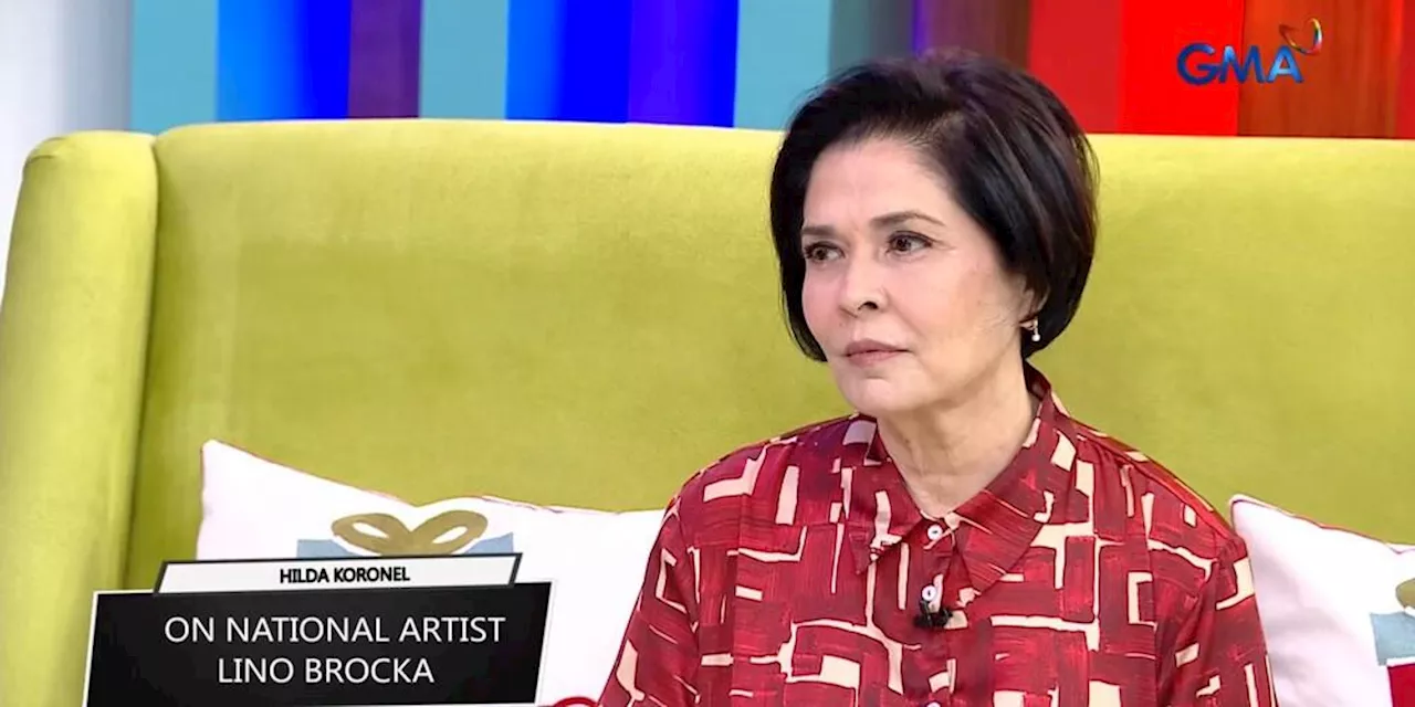 Hilda Koronel Recalls Working with Lino Brocka