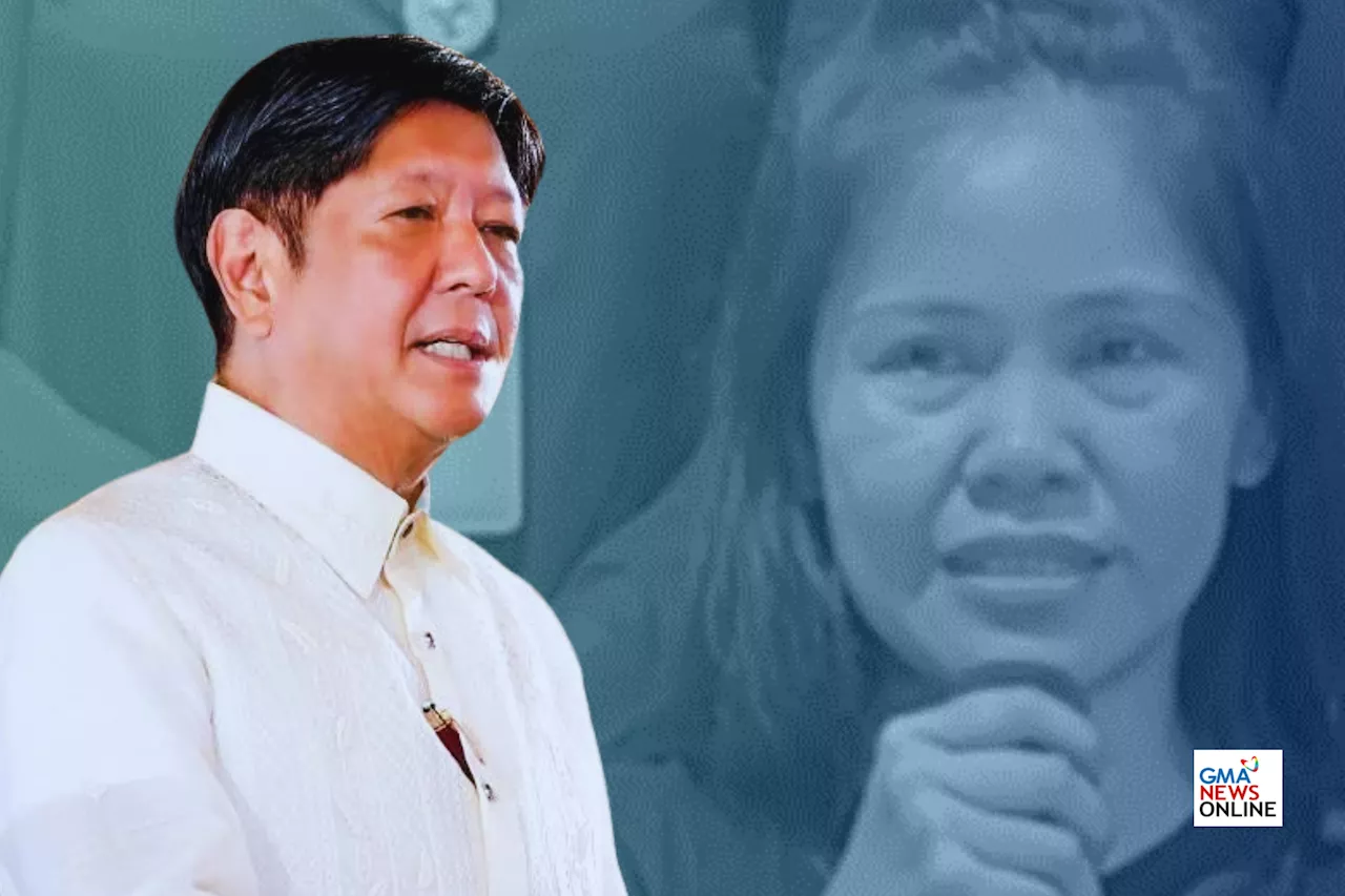 Marcos on Veloso clemency: 'Malayo pa tayo doon'