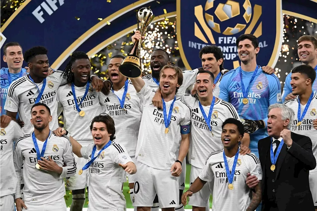 Mbappe Raih Trofi Piala Interkontinental 2024 dengan Real Madrid