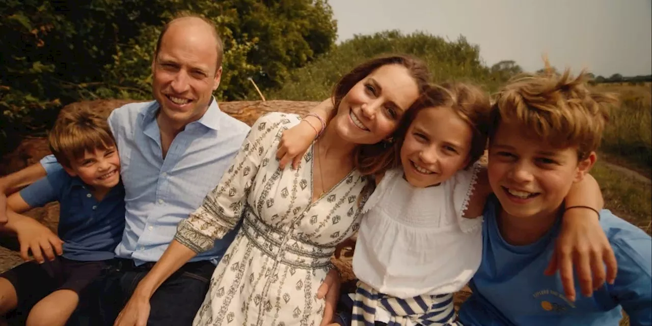 Princess Kate and Prince William Share a Touching Family Portrait for Their 2024 Christmas Card