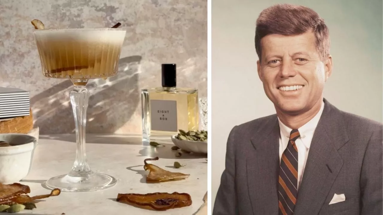 El cóctel de Navidad inspirado en el perfume favorito de John F. Kennedy