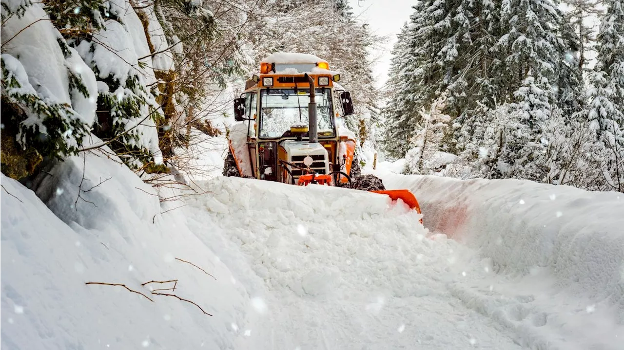 'Es wird spannend' – Warnstufe Rot wegen Winter-Walze