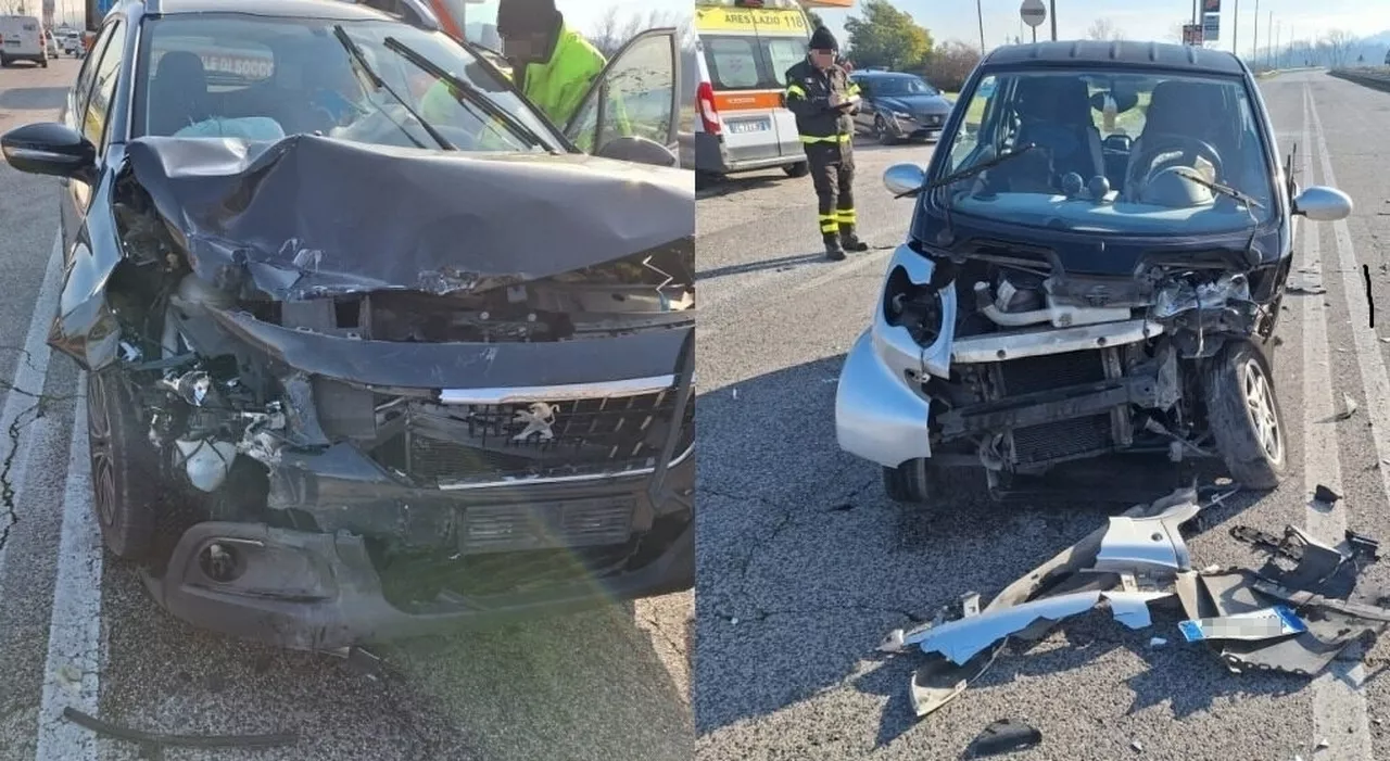 Altro incidente stradale sulla strada Asi di Ceccano