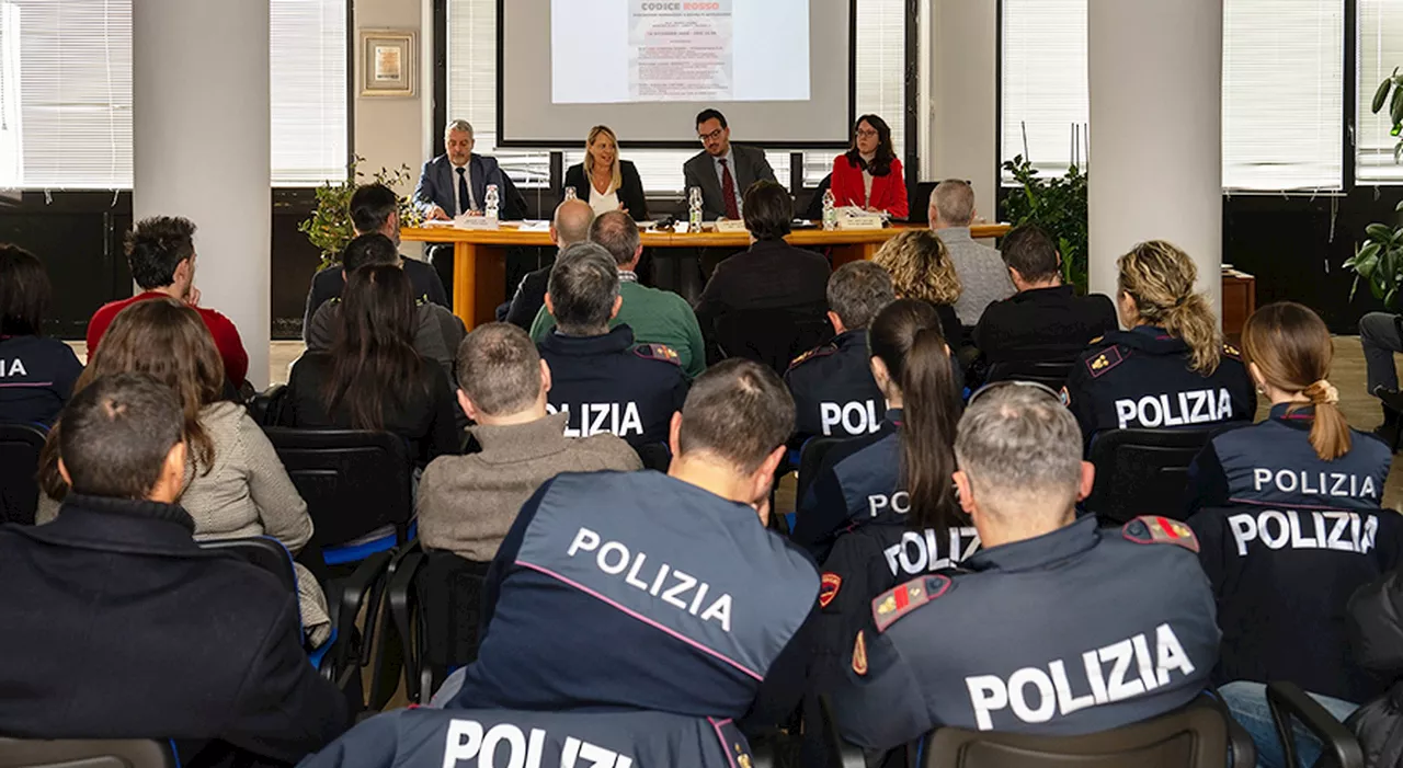 Questura di Rieti ospita conferenza sul Codice Rosso