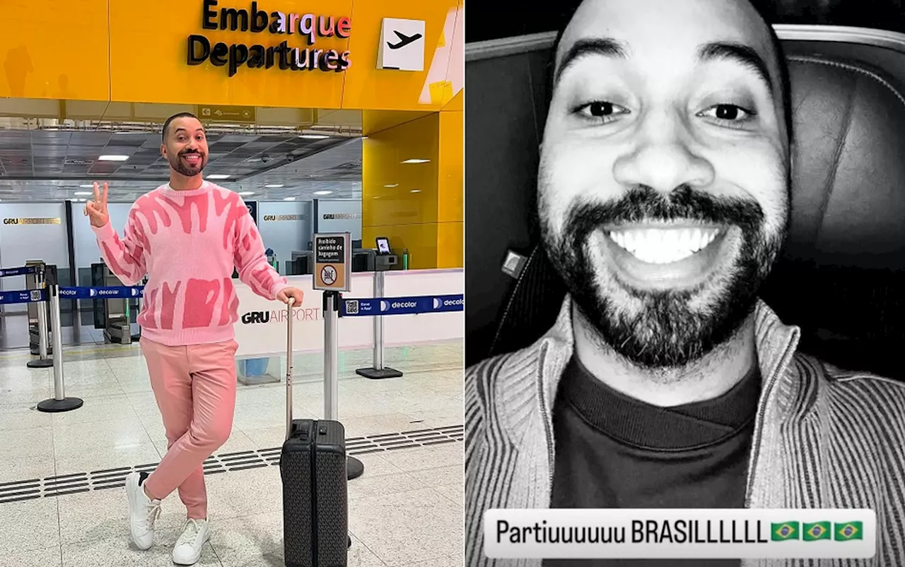 Gil do Vigor volta ao Brasil para 'BBB 25' e conta o que está na mala