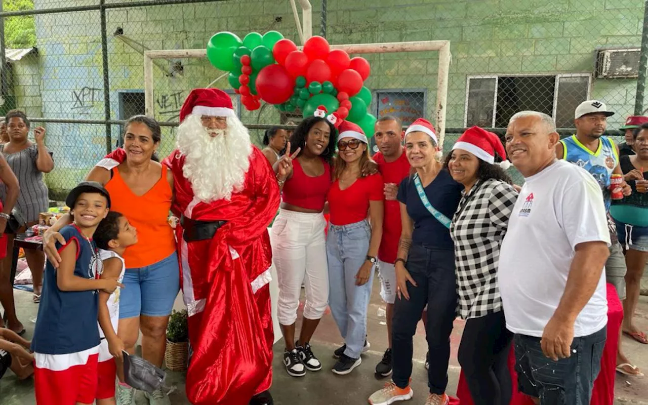 Natal Solidário na Comunidade Santa Maria beneficia 200 crianças