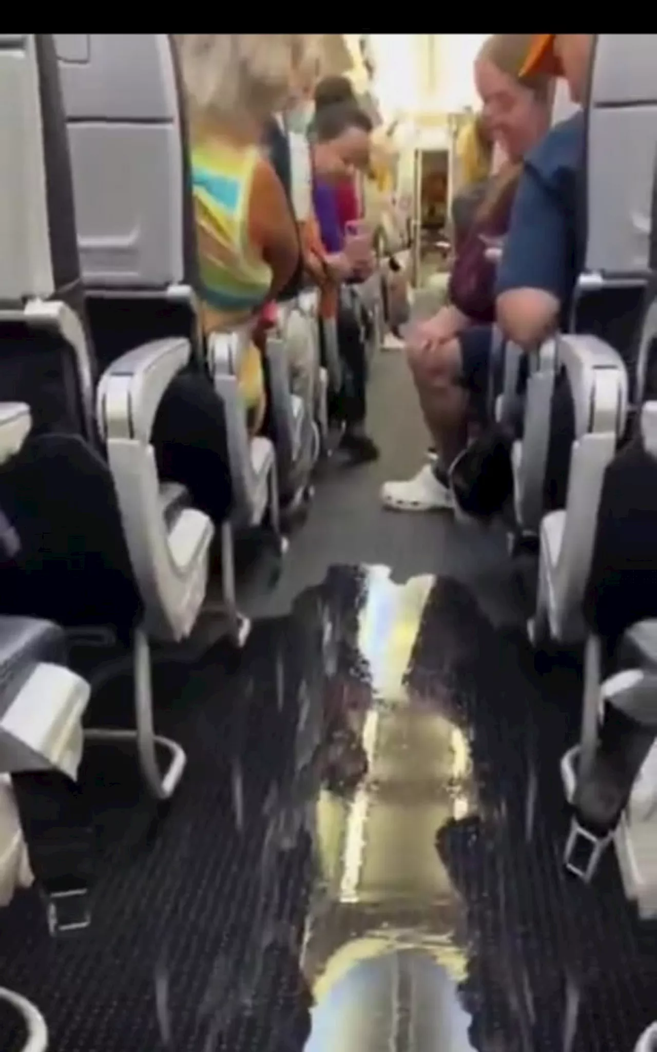 Voo da American Airlines é Inundado por Vazamento de Vaso Sanitário