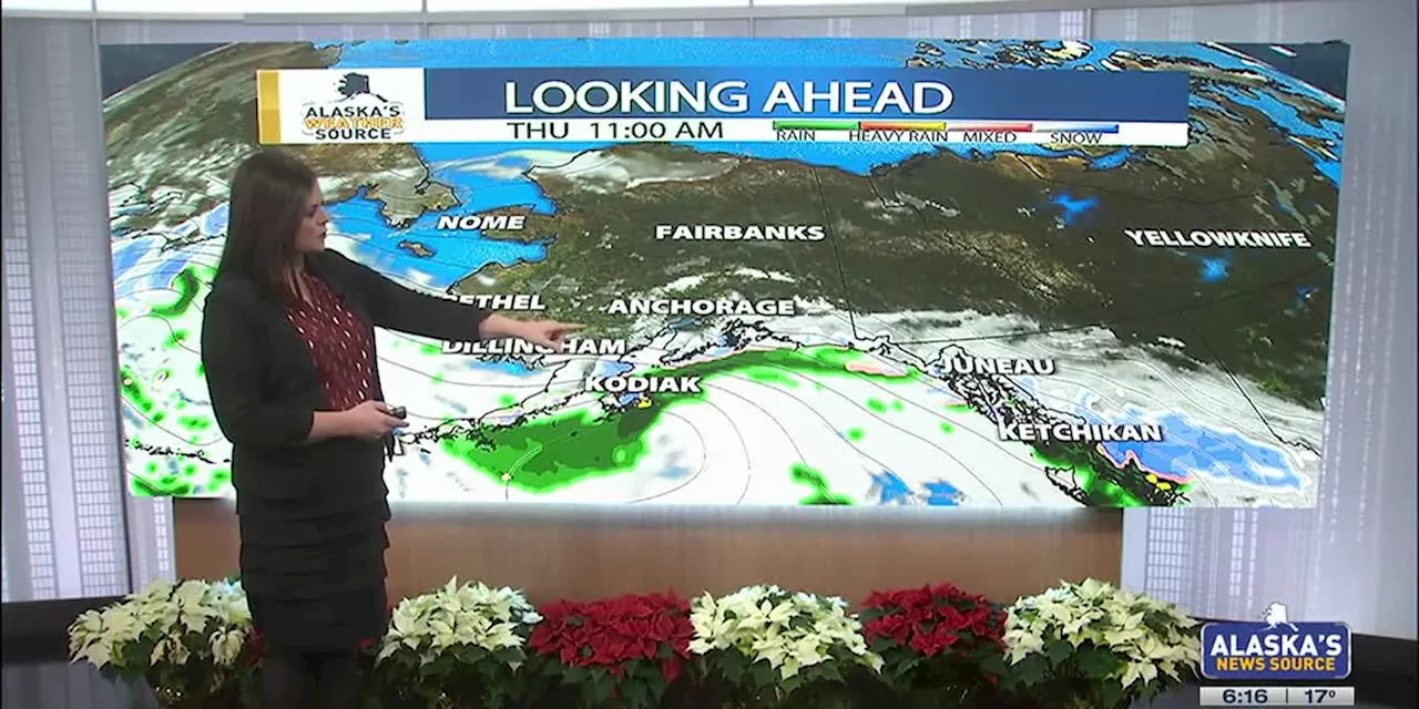 Alaska Weather: Dry, Storms, and Chance of Snow Before Christmas