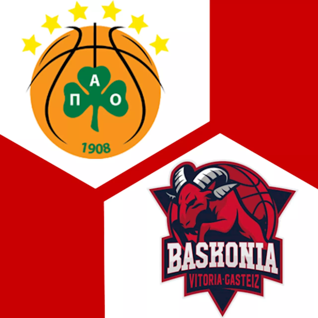 Panathinaikos Athen - Baskonia Vitoria Gasteiz 53:35 | 17. Spieltag