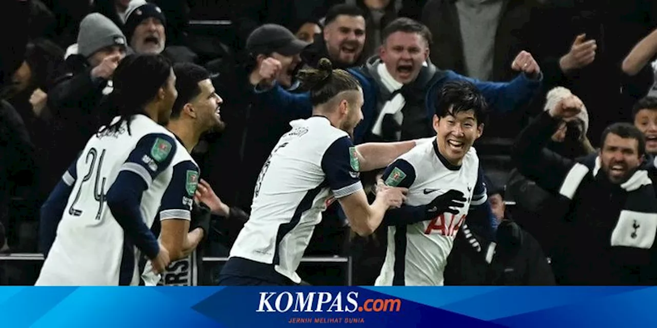 Tottenham Raih Kualifikasi Empat Besar Piala Liga Inggris