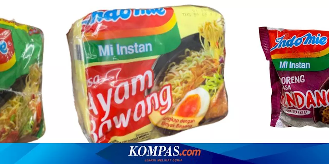 Indomie Ditarik dari Australia dan Selandia Baru