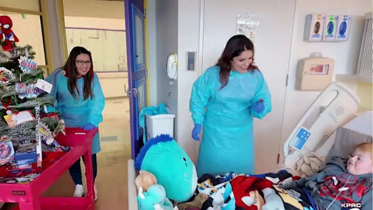 Texas Children's Hospital Brings Christmas Cheer to Hospitalized Kids