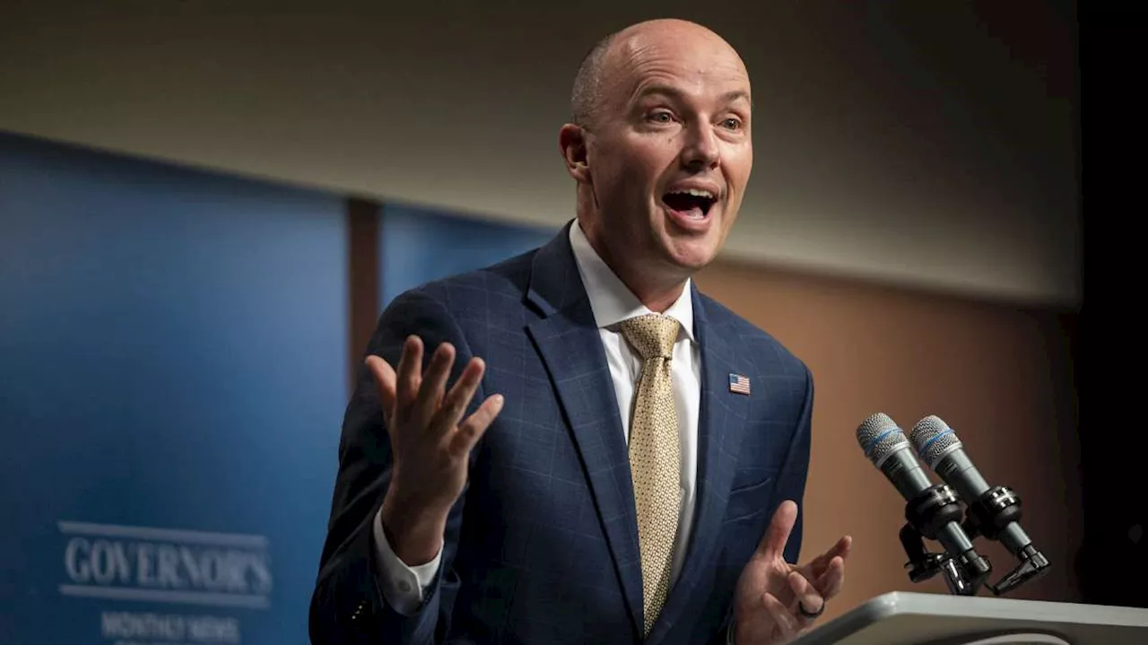 Utah Gov. Spencer Cox to Hold News Conference Ahead of 2025 Legislative Session