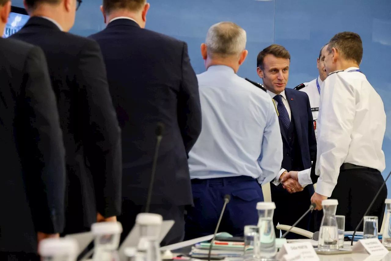 Macron à Mayotte après le cyclone Chido