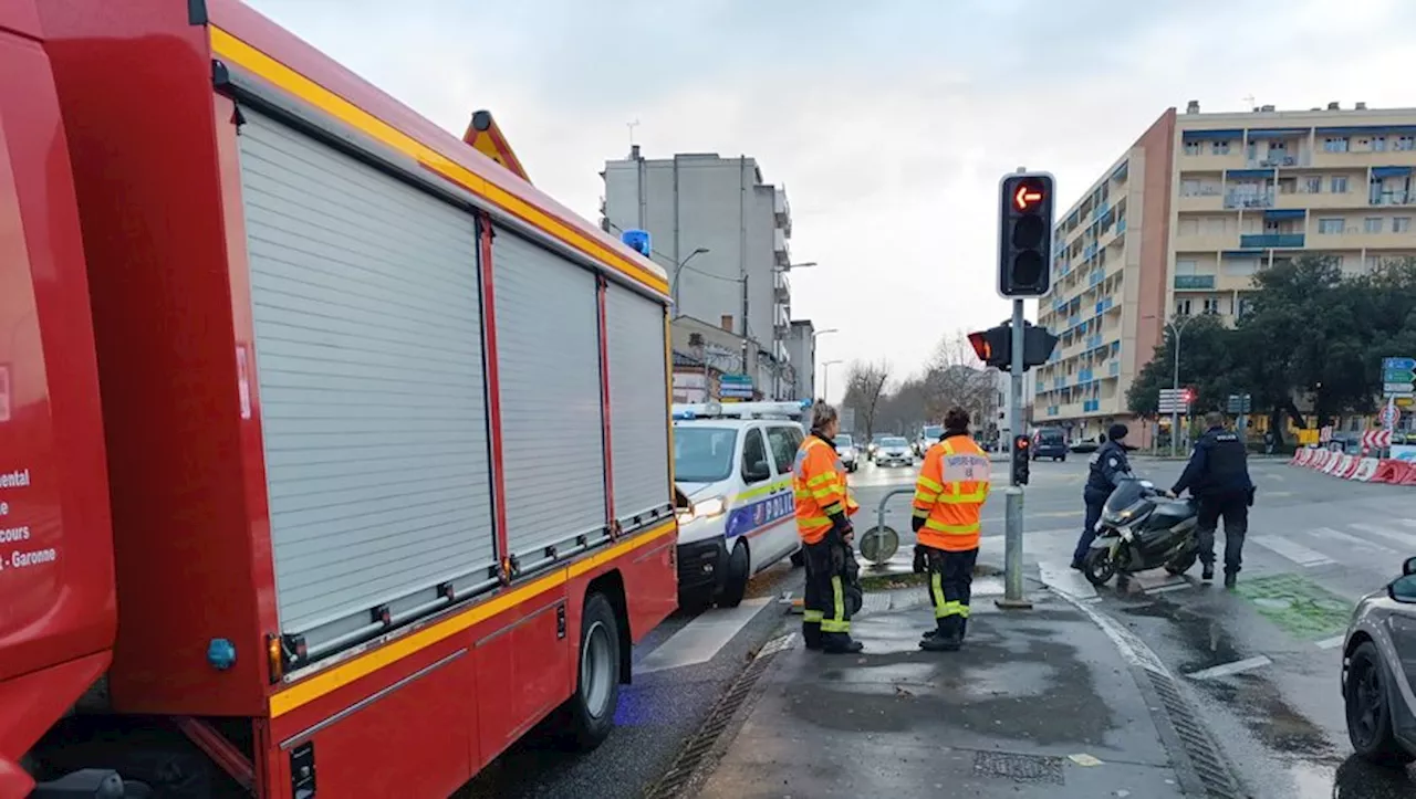 Accident de la Circulation à Montauban : Une Citroën heurte un Scooter