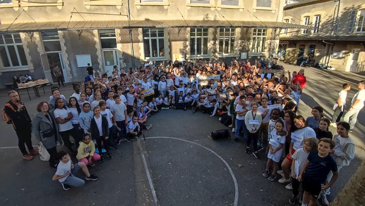 Cross Solidaire pour l'AFM Téléthon à l'Institution Jeanne-d'Arc Saint-Joseph