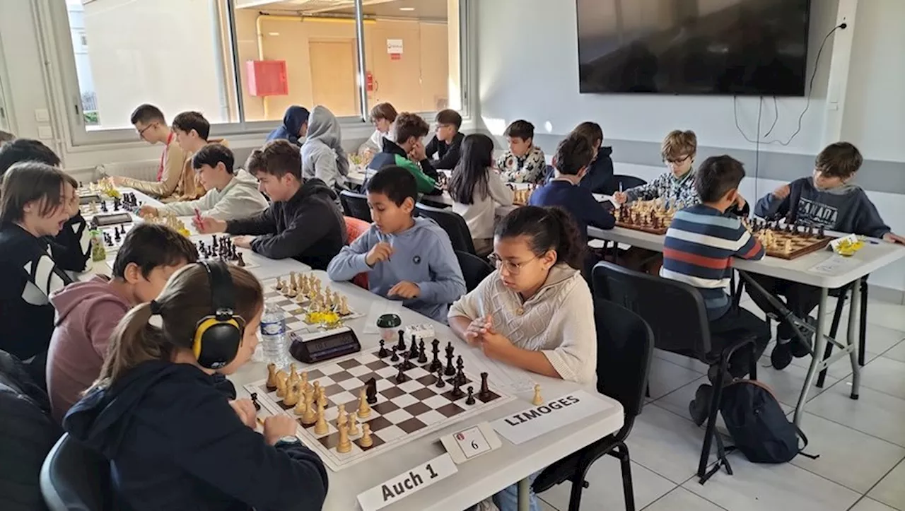 Début des Interclubs Jeunes Échecs à Lardenne