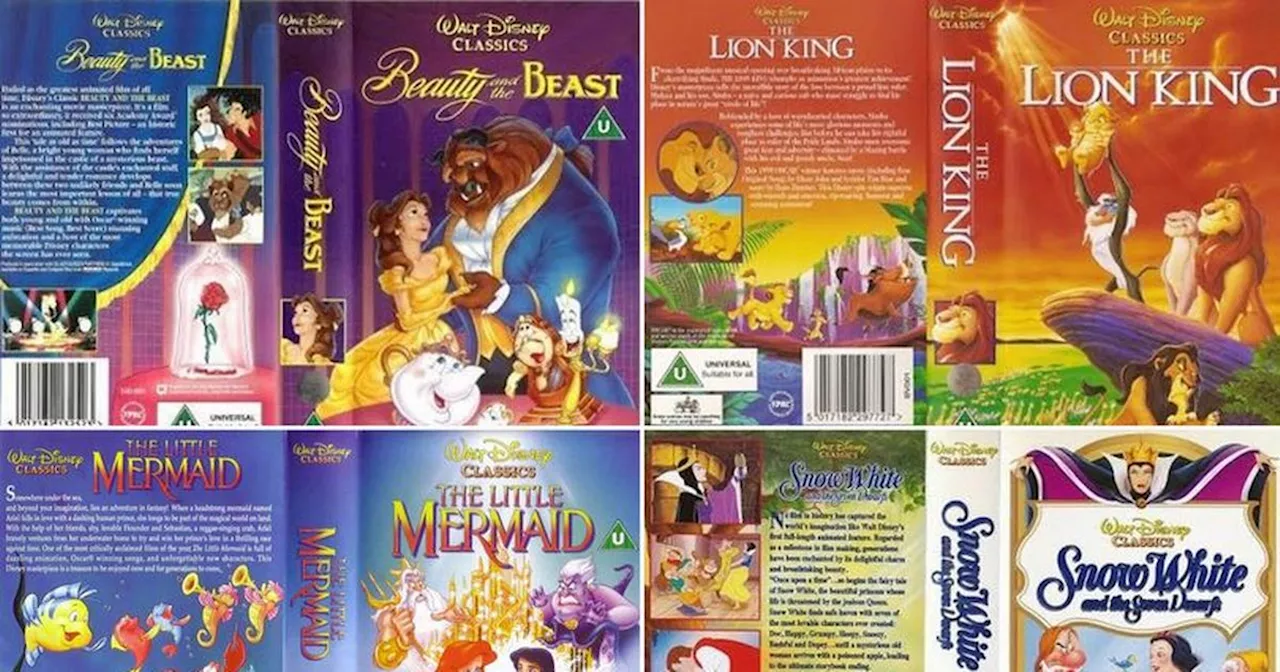 Hidden Treasures: Rare Disney VHS Tapes Could Be Worth Thousands