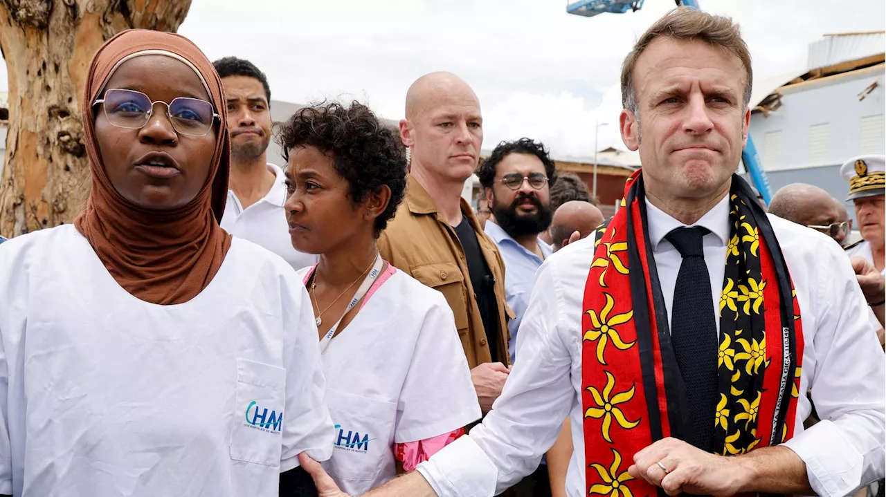 Macron à Mayotte après le cyclone Chido : deuil national et reconstruction