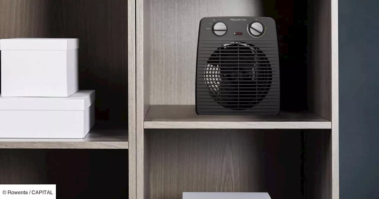 Radiateur Rowenta en promo : chauffage d'appoint compact à moins de 37 euros sur Amazon