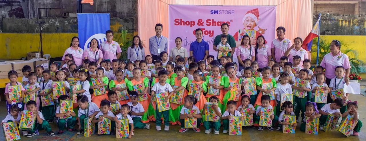 SM Store 'Shop and Share a Toy' Brings Christmas Cheer to 6,000 Underprivileged Children