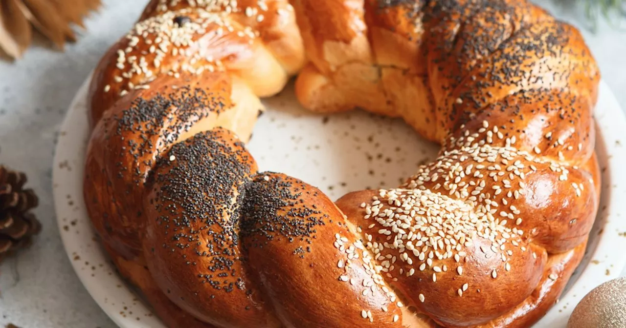 Brioche de Noël sans sucre ni beurre