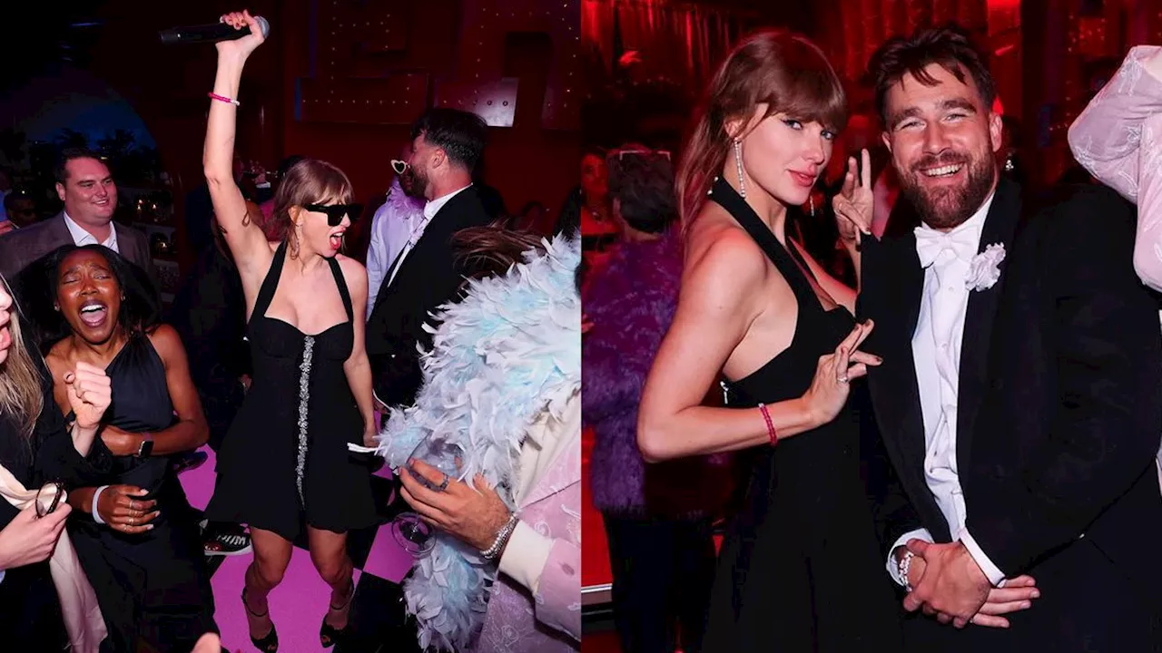 Travis Kelce Throws Surprise Party for Taylor Swift