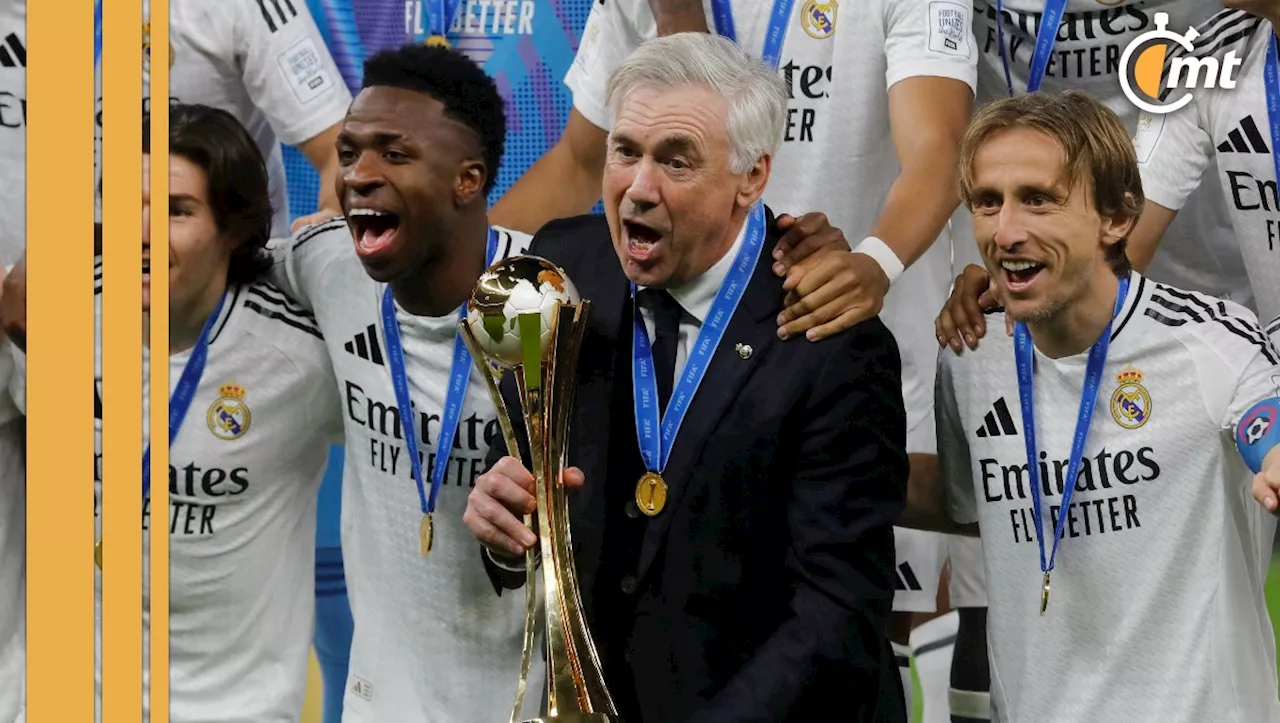 Ancelotti se convierte en el entrenador con más títulos de la historia del Real Madrid