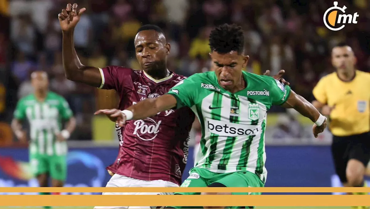 Deportes Tolima y Atlético Nacional empataron 1-1 en la Final de la Liga Colombiana