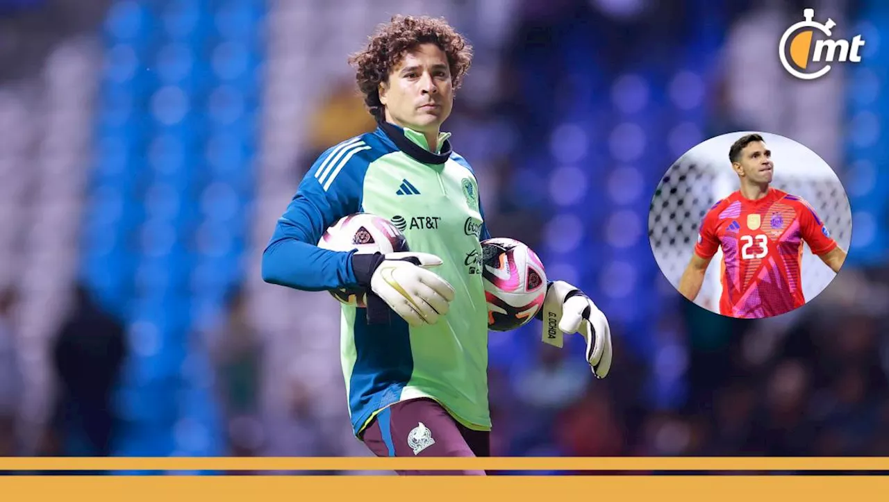 Dibu Martínez se burló de Guillermo Ochoa por su actuación ante Argentina