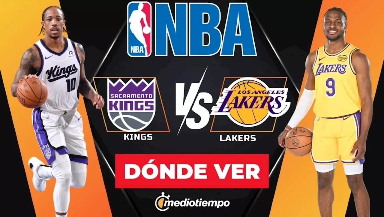 Los Ángeles Lakers vs Sacramento Kings: ¿A qué hora y dónde ver EN VIVO partido de NBA 2024?