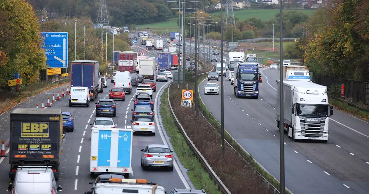 50mph Speed Limit Lifted on M6 near Wigan