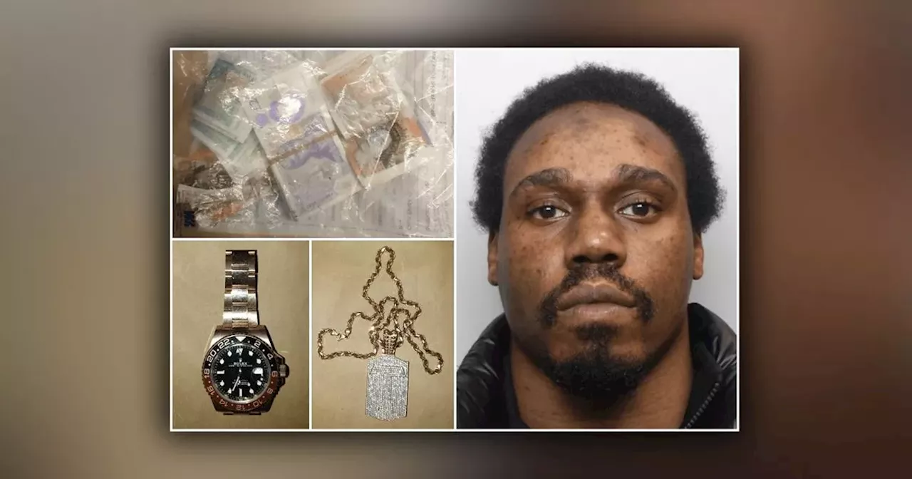 Drug Dealer Caught with Cash and Rolex After Dubai Trips