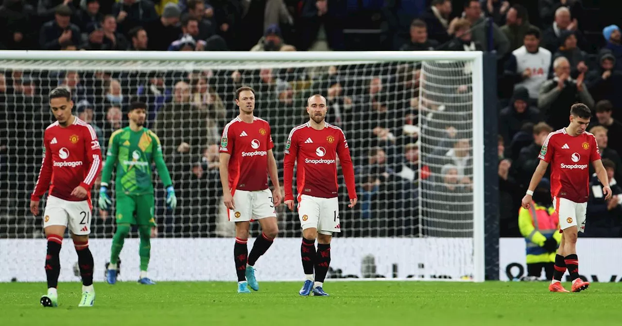 Manchester United Suffer Heartbreaking Defeat Against Tottenham in League Cup