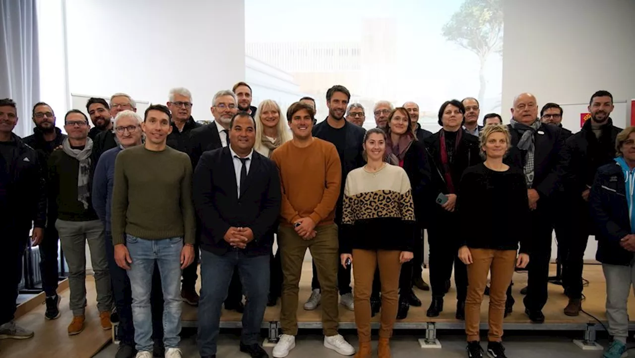 Tony Estanguet Visite le Creps de Montpellier