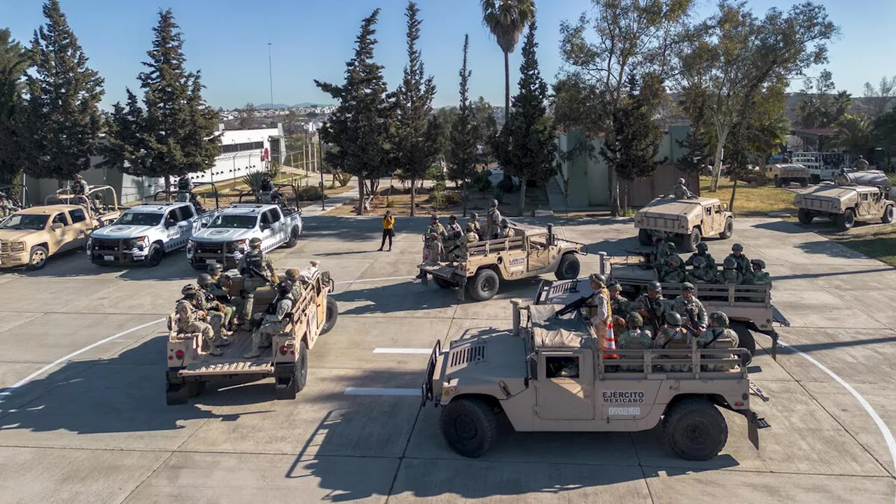 Militares refuerzan seguridad en Tijuana para combatir delincuencia organizada