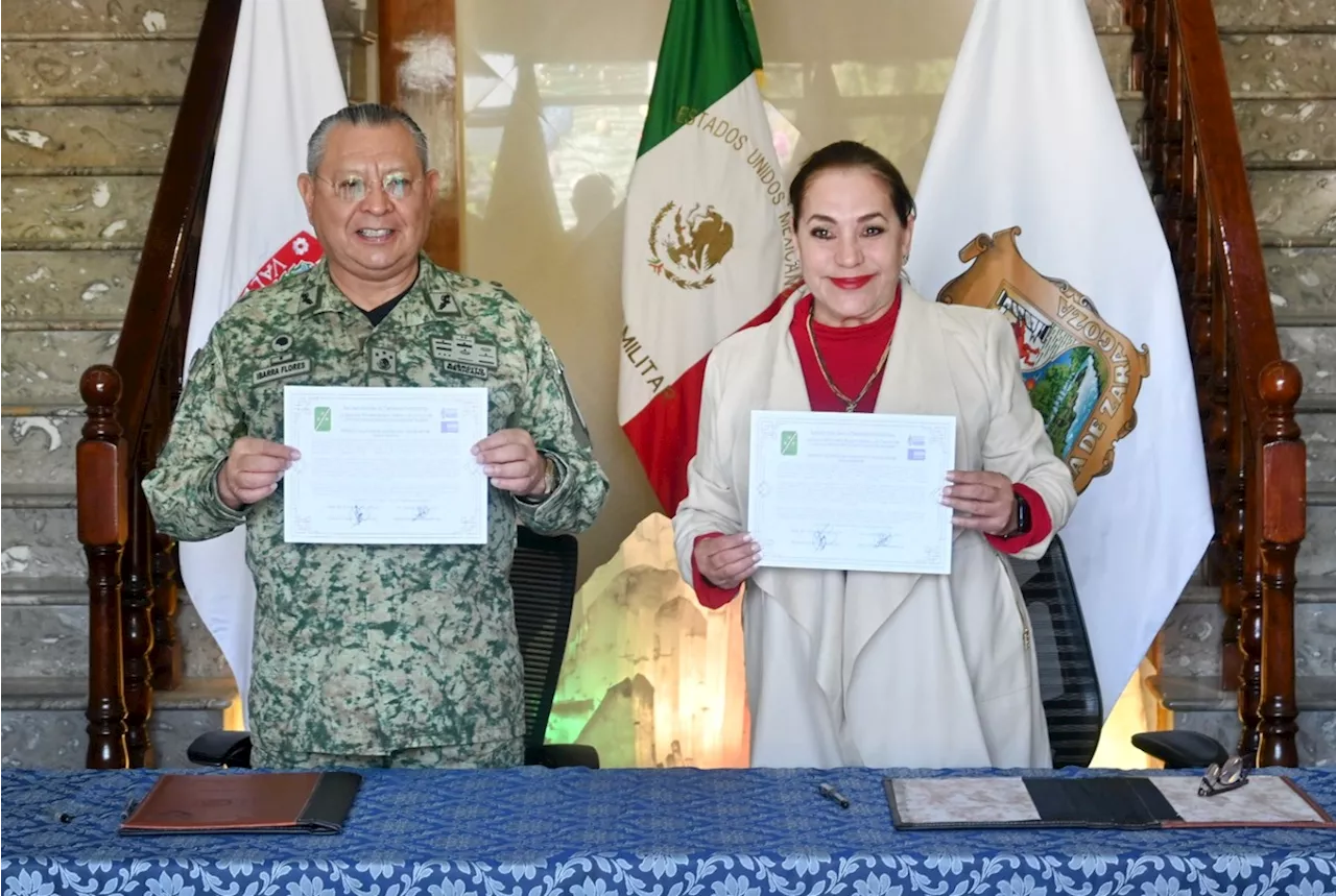 XI Región Militar y Centro de Justicia para Mujeres Firman Alianza Estratégica