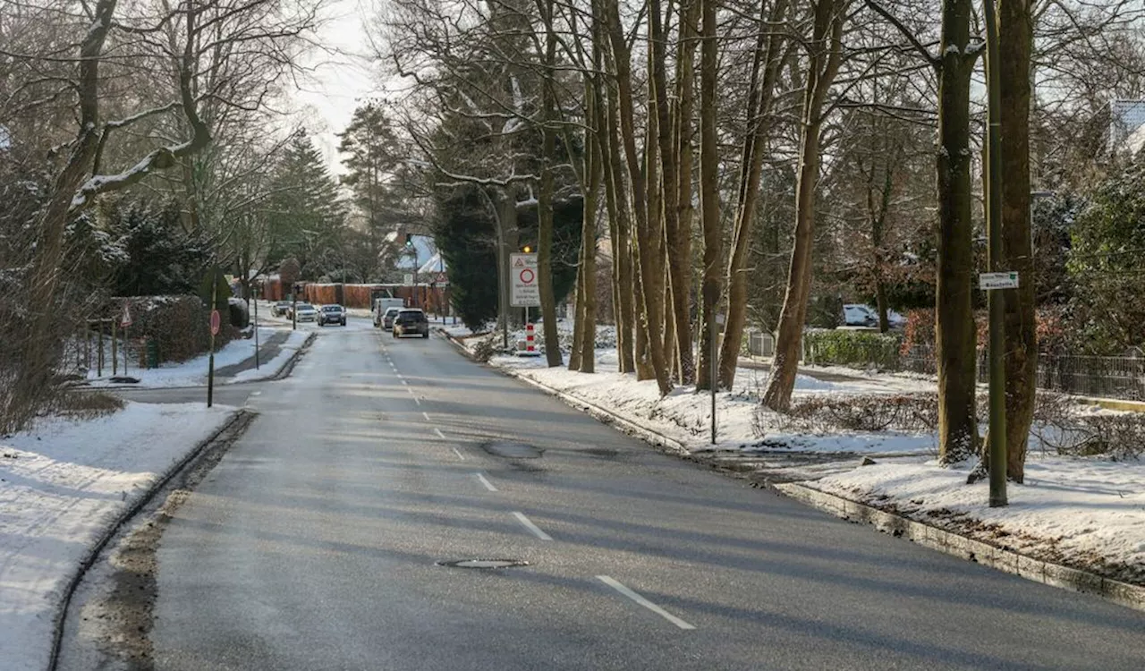 Ende der Bauarbeiten an der Reventlowstraße in Hamburg-Othmarschen