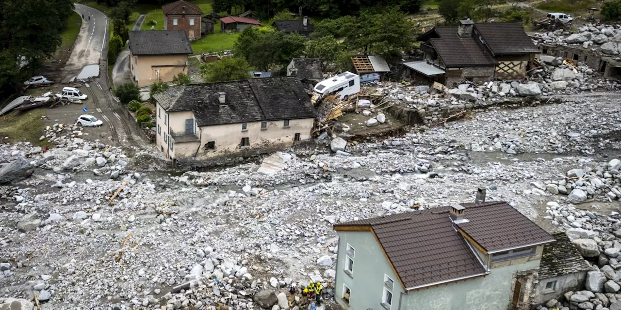 Misox rechnet nach Unwetter mit Kosten von 74 Millionen Franken