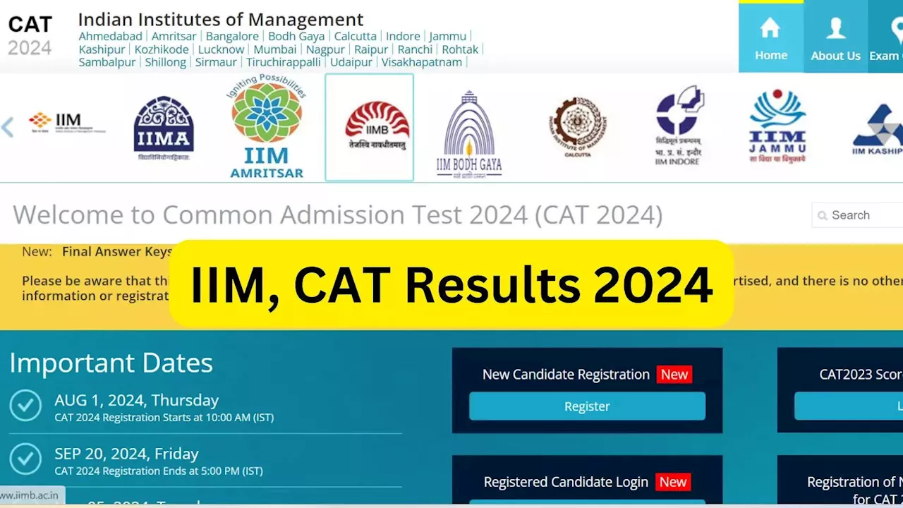 CAT 2024 परिणाम जल्द जारी