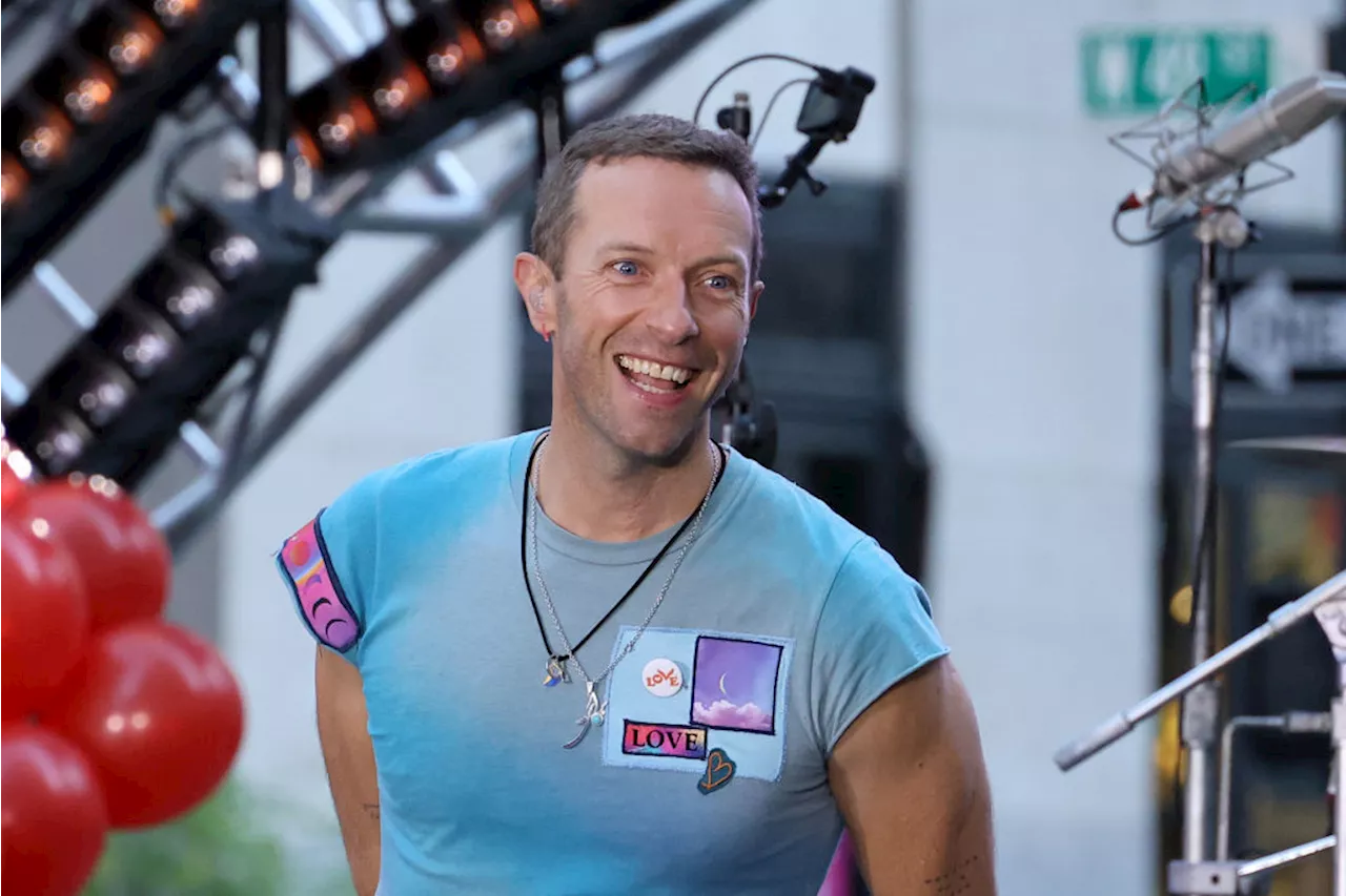 Chris Martin Pretends Son Moses Is His Partner