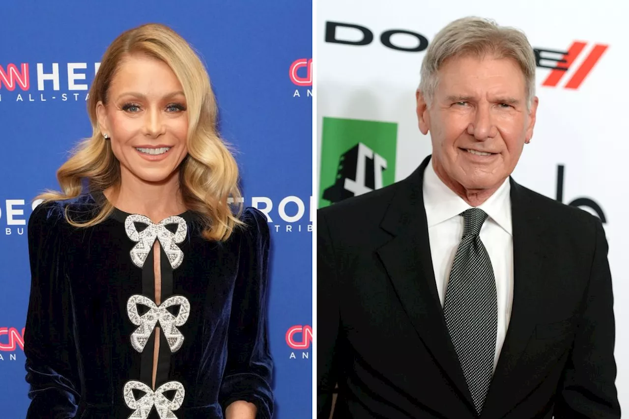 Kelly Ripa 'Paralyzed' By Harrison Ford At Broadway Show