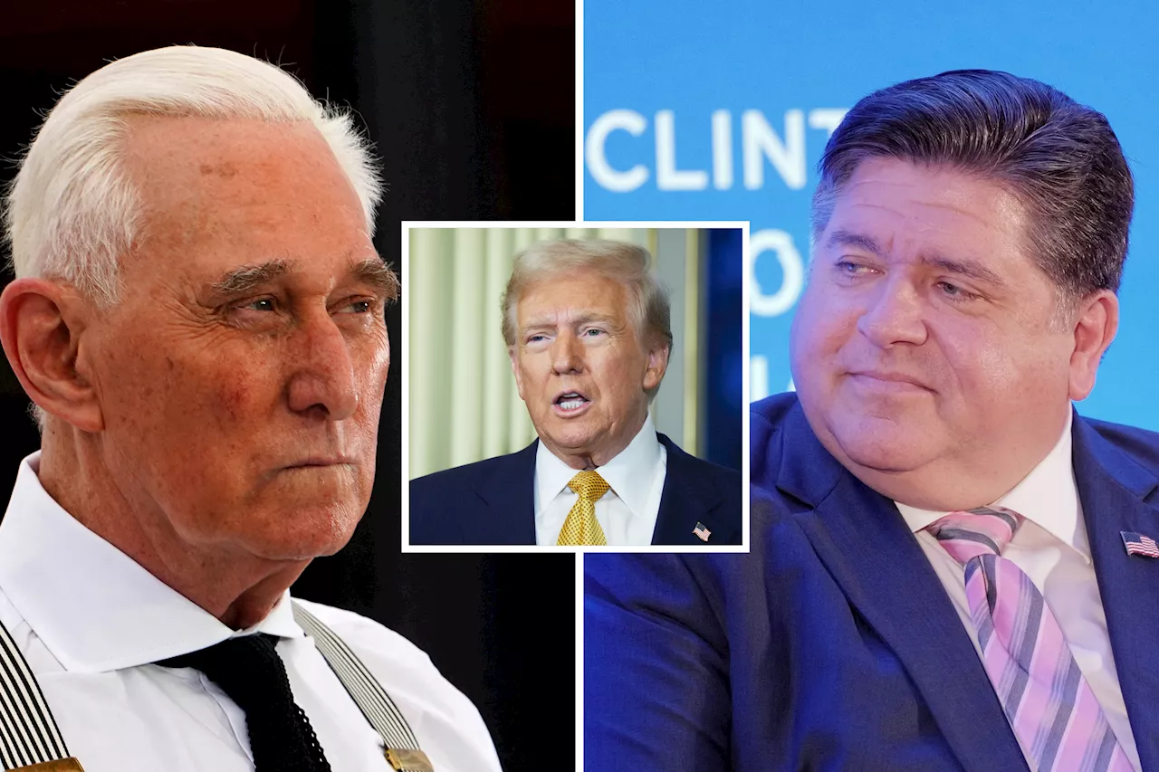 Roger Stone Advises Trump to Sue Pritzker for Calling Him a 'Rapist'