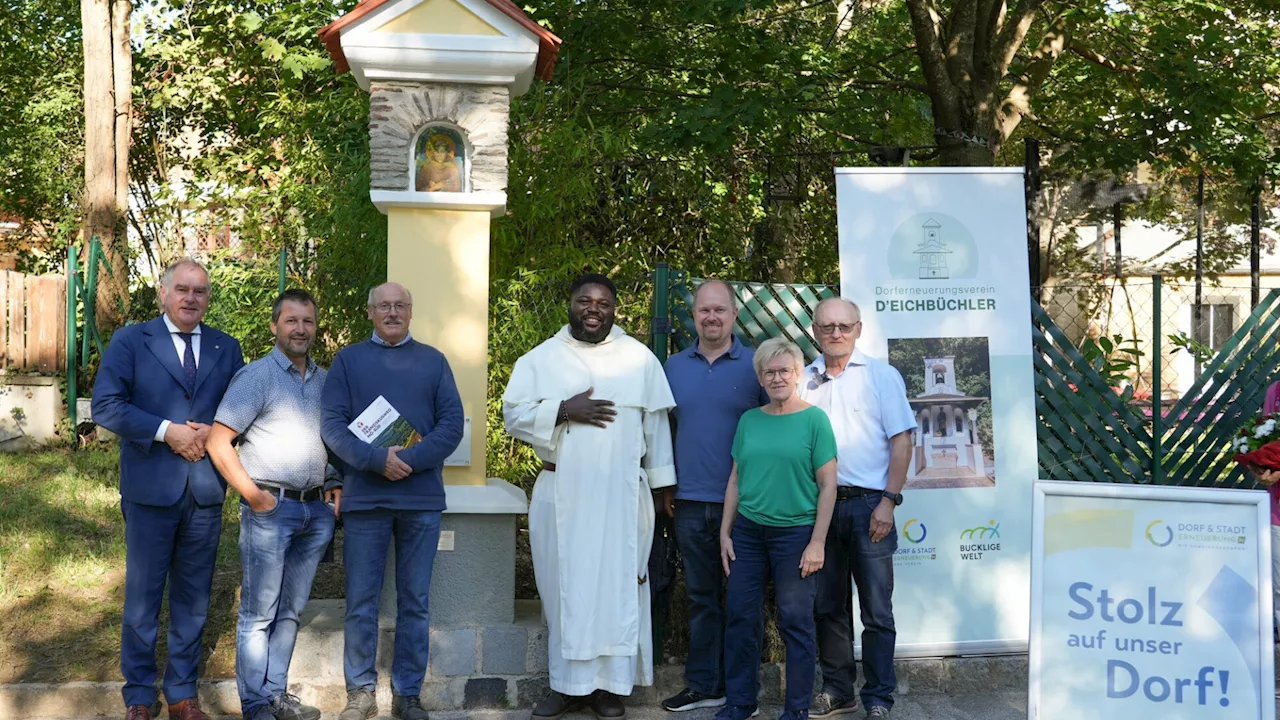 Eichbüchls Franziskus-Marterl wird renoviert und gesegnet