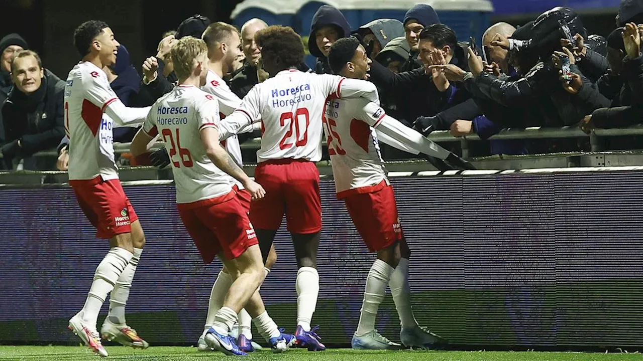 Noordwijk stuurt Willem II naar huis in KNVB beker