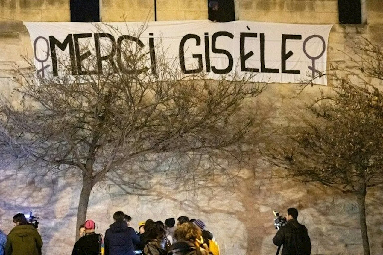 Avant le verdict sur les viols de Mazan, 'merci Gisèle'