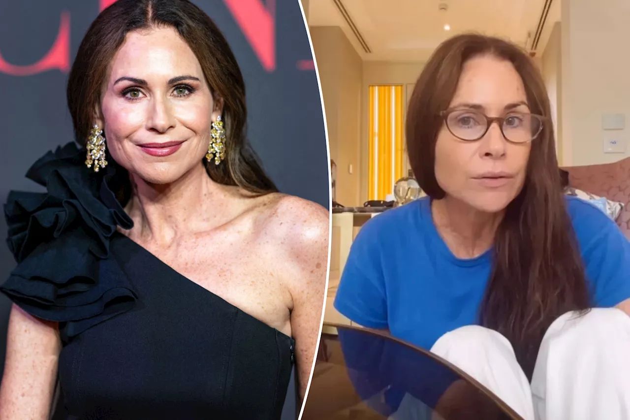 Minnie Driver Jokes About 'New Faces for Christmas' Amidst Cosmetic Procedure Trend