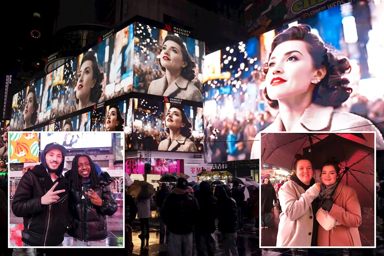 Times Square Transforms Into Midnight Art Installation